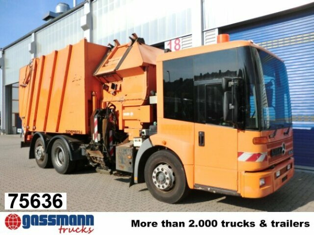 Mercedes-Benz Econic 2628L 6x2 mit SIDEPRESS Aufbau - Atkritumu vedējs: foto 1 Mercedes-Benz Econic 2628L 6x2 mit SIDEPRESS Aufbau - Atkritumu vedējs: foto 1