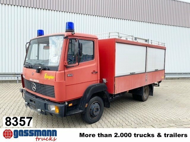 Mercedes-Benz LK 814 F 4x2, Ziegler RW1, 6-Zylinder Motor - Kravas automašīna ar slēgto virsbūvi: foto 1 Mercedes-Benz LK 814 F 4x2, Ziegler RW1, 6-Zylinder Motor - Kravas automašīna ar slēgto virsbūvi: foto 1