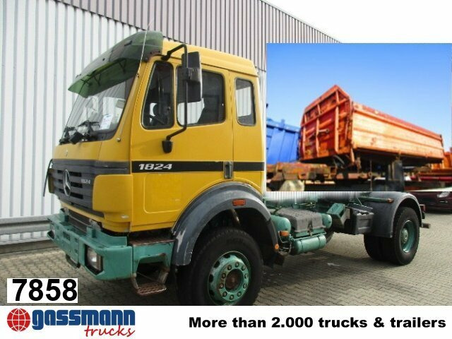 Mercedes-Benz SK 1824 AK 4x4 - Kravas automašīna pašizgāzējs: foto 1 Mercedes-Benz SK 1824 AK 4x4 - Kravas automašīna pašizgāzējs: foto 1
