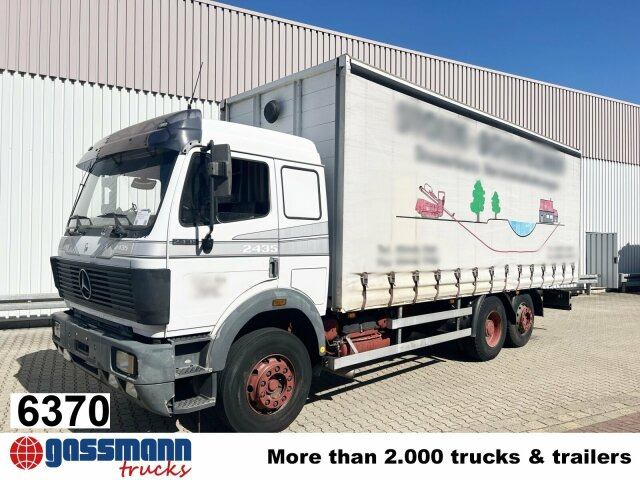 Mercedes-Benz SK 2435 L 6x2, V8 - Bortu kravas automašīna/ Platforma: foto 1 Mercedes-Benz SK 2435 L 6x2, V8 - Bortu kravas automašīna/ Platforma: foto 1