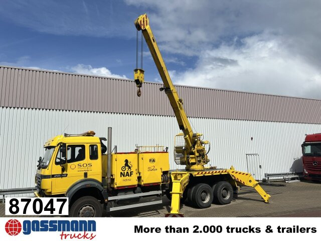 Mercedes-Benz SK II 2638/44 A 6x6, V8, Retarder, Kran, 2x - Kravas auto ar manipulatoru: foto 1 Mercedes-Benz SK II 2638/44 A 6x6, V8, Retarder, Kran, 2x - Kravas auto ar manipulatoru: foto 1