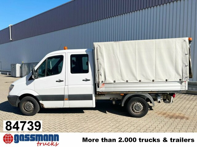 Mercedes-Benz Sprinter 209 CDI 4x2 Doka - Automašīna ar kravas platformu, Kravas-pasažieru furgons: foto 1 Mercedes-Benz Sprinter 209 CDI 4x2 Doka - Automašīna ar kravas platformu, Kravas-pasažieru furgons: foto 1