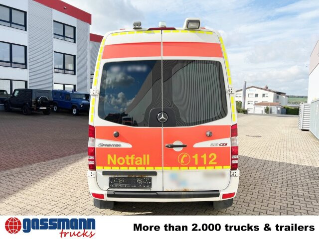 Kravas mikroautobuss Mercedes-Benz Sprinter 313 CDI 4x2, EEV, Krankenwagen: foto 12