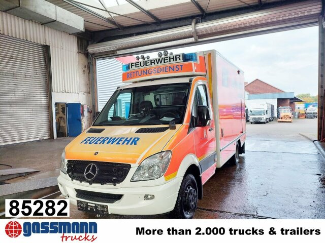 Mercedes-Benz Sprinter 515 CDI 4x2, Rettungswagen, Retarder - Kravas mikroautobuss: foto 1 Mercedes-Benz Sprinter 515 CDI 4x2, Rettungswagen, Retarder - Kravas mikroautobuss: foto 1