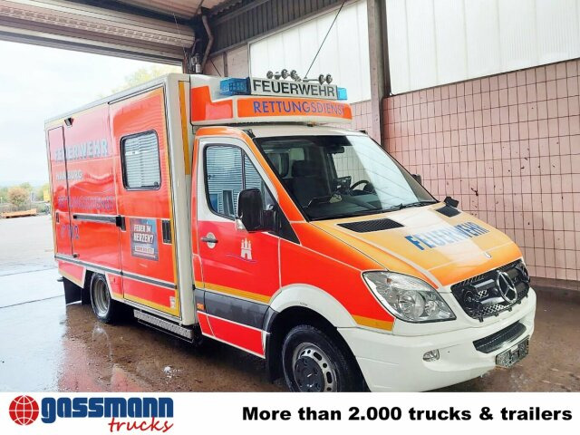 Mercedes-Benz Sprinter 515 CDI 4x2, Rettungswagen, Retarder - Kravas mikroautobuss: foto 2 Mercedes-Benz Sprinter 515 CDI 4x2, Rettungswagen, Retarder - Kravas mikroautobuss: foto 2