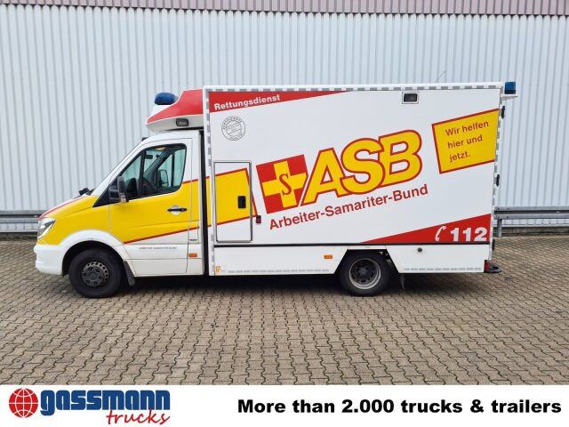 Kravas mikroautobuss Mercedes-Benz Sprinter 516 CDI 4x2, Rettungswagen: foto 8