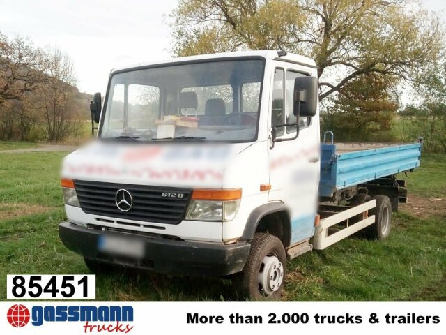 Mercedes-Benz Vario 612 DK 4x2, Kipper-Meiller - Komercauto pašizgāzējs: foto 1 Mercedes-Benz Vario 612 DK 4x2, Kipper-Meiller - Komercauto pašizgāzējs: foto 1