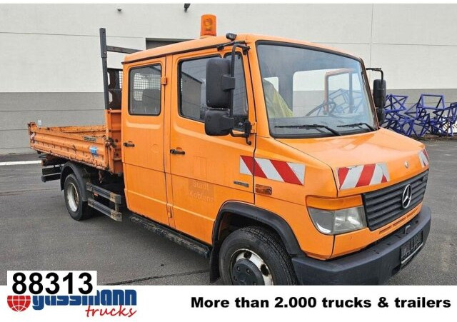 Mercedes-Benz Vario 813 D 4x2 Doka, Meiller Kipper - Kravas automašīna pašizgāzējs: foto 1 Mercedes-Benz Vario 813 D 4x2 Doka, Meiller Kipper - Kravas automašīna pašizgāzējs: foto 1