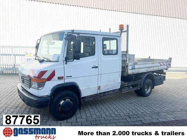 Mercedes-Benz Vario 816 D 4x2 Doka, 2x AHK, Meiller Kipper - Kravas automašīna pašizgāzējs: foto 1 Mercedes-Benz Vario 816 D 4x2 Doka, 2x AHK, Meiller Kipper - Kravas automašīna pašizgāzējs: foto 1