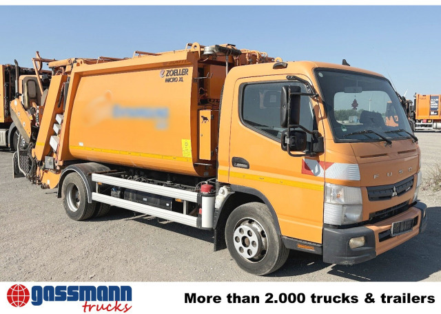Mitsubishi Fuso 7C18 4x2, Zöller Micro XL 7, Zöller - Ielu tīrīšanas mašīna: foto 2 Mitsubishi Fuso 7C18 4x2, Zöller Micro XL 7, Zöller - Ielu tīrīšanas mašīna: foto 2