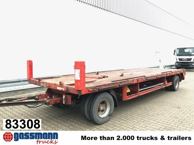 Müller-Mitteltal TRA-Kombi 18,0 Abroll/Absetz/Tieflader - Multilift/ Būvgružu konteinera piekabe: foto 1 Müller-Mitteltal TRA-Kombi 18,0 Abroll/Absetz/Tieflader - Multilift/ Būvgružu konteinera piekabe: foto 1