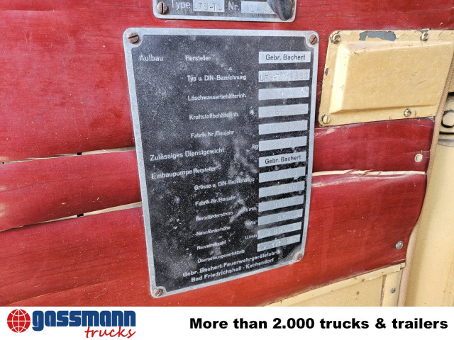 Opel LF8, Blitz, Oldtimer Feuerwehr, - Ugunsdzēsēju mašīna: foto 5 Opel LF8, Blitz, Oldtimer Feuerwehr, - Ugunsdzēsēju mašīna: foto 5