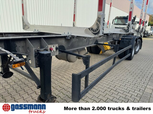 Kokvedēja puspiekabe ROHR RSK/30IV Holzauflieger, Lenkachse, Verzinkt: foto 8