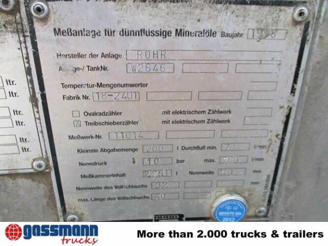 Rohr Tankaufbau, 6 cbm - Tank konteiners: foto 4 Rohr Tankaufbau, 6 cbm - Tank konteiners: foto 4