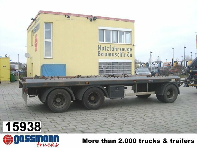 SKELMSK ASM PA24, 2x Anh. f. Absetzcontainer - Multilift/ Būvgružu konteinera piekabe: foto 1 SKELMSK ASM PA24, 2x Anh. f. Absetzcontainer - Multilift/ Būvgružu konteinera piekabe: foto 1