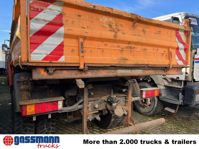 Kravas automašīna pašizgāzējs, Kravas auto ar manipulatoru Scania 93H 250 4x4 mit Kran Palfinger PK8000,: foto 13