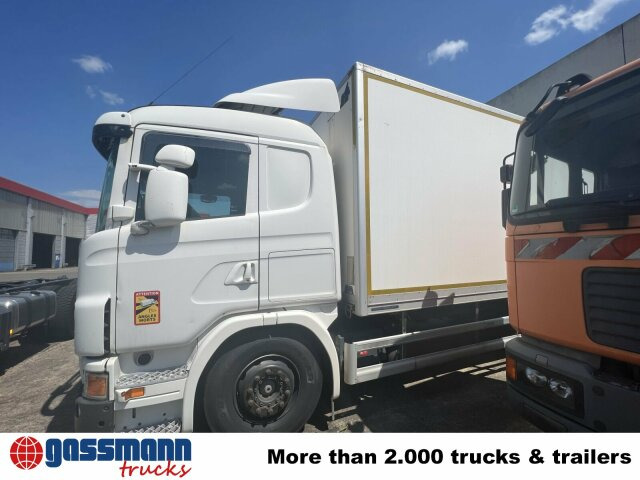 Scania G420 6x2, Liftachse, Hiab LBW, Motor defekt! - Kravas automašīna ar slēgto virsbūvi: foto 2 Scania G420 6x2, Liftachse, Hiab LBW, Motor defekt! - Kravas automašīna ar slēgto virsbūvi: foto 2