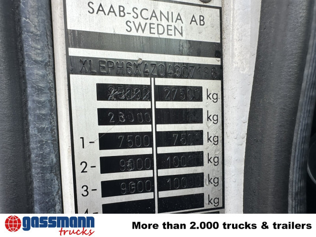 Scania P93 HK 250 6x4L - Šasija kravas automašīna: foto 3 Scania P93 HK 250 6x4L - Šasija kravas automašīna: foto 3