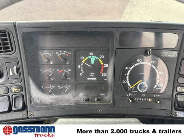 Scania P93 HK 250 6x4L - Šasija kravas automašīna: foto 5 Scania P93 HK 250 6x4L - Šasija kravas automašīna: foto 5