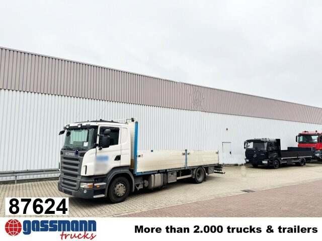 Scania R380 DB 4x2 MNA, Platz für Heckkran, 2x AHK - Bortu kravas automašīna/ Platforma: foto 1 Scania R380 DB 4x2 MNA, Platz für Heckkran, 2x AHK - Bortu kravas automašīna/ Platforma: foto 1
