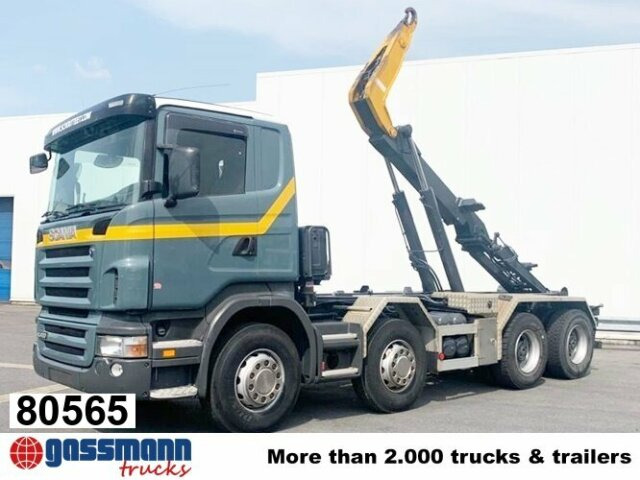Scania R420 CB 8x4 MNZ, Retarder, Euro4 - Pacēlājs ar āķi: foto 1 Scania R420 CB 8x4 MNZ, Retarder, Euro4 - Pacēlājs ar āķi: foto 1