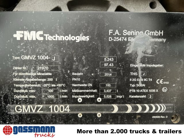 Scania R450 4x2, Retarder, ADR, Rohr Tank, ca. 14400l - Autocisterna: foto 4 Scania R450 4x2, Retarder, ADR, Rohr Tank, ca. 14400l - Autocisterna: foto 4