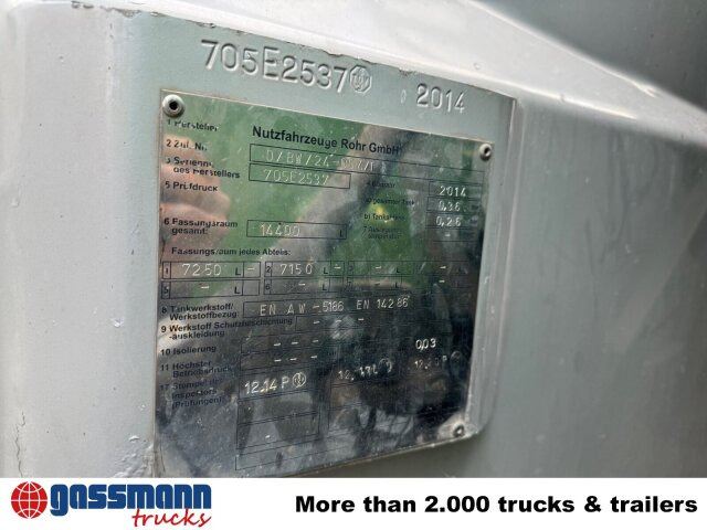 Scania R450 4x2, Retarder, ADR, Rohr Tank, ca. 14400l - Autocisterna: foto 5 Scania R450 4x2, Retarder, ADR, Rohr Tank, ca. 14400l - Autocisterna: foto 5