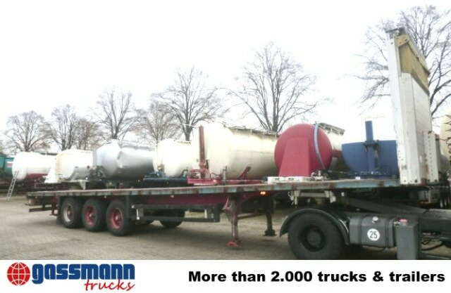 Schmitz Cargobull S 01 - Bortu puspiekabe/ Platforma: foto 2 Schmitz Cargobull S 01 - Bortu puspiekabe/ Platforma: foto 2