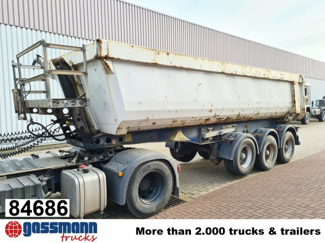 Schmitz Cargobull SKI 24 SL 7.2, Stahl ca. 24m³, 20x VORHANDEN, - Puspiekabe pašizgāzējs: foto 1 Schmitz Cargobull SKI 24 SL 7.2, Stahl ca. 24m³, 20x VORHANDEN, - Puspiekabe pašizgāzējs: foto 1