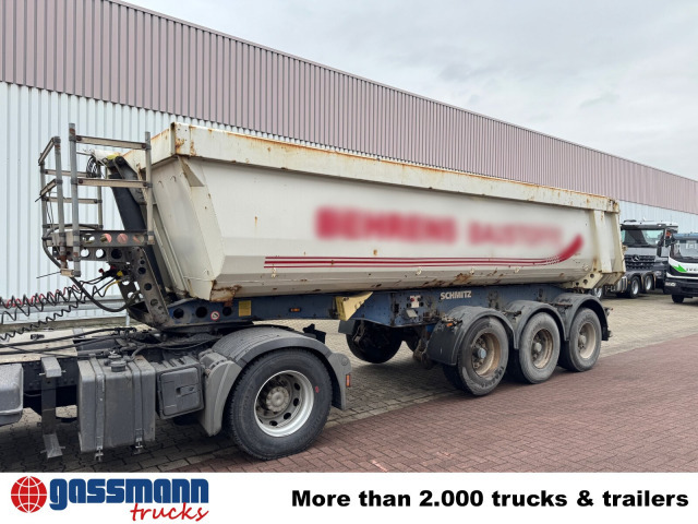 Schmitz Cargobull SKI 24 SL 7.2, Stahlmulde ca. 24m³, Liftachse - Puspiekabe pašizgāzējs: foto 2 Schmitz Cargobull SKI 24 SL 7.2, Stahlmulde ca. 24m³, Liftachse - Puspiekabe pašizgāzējs: foto 2