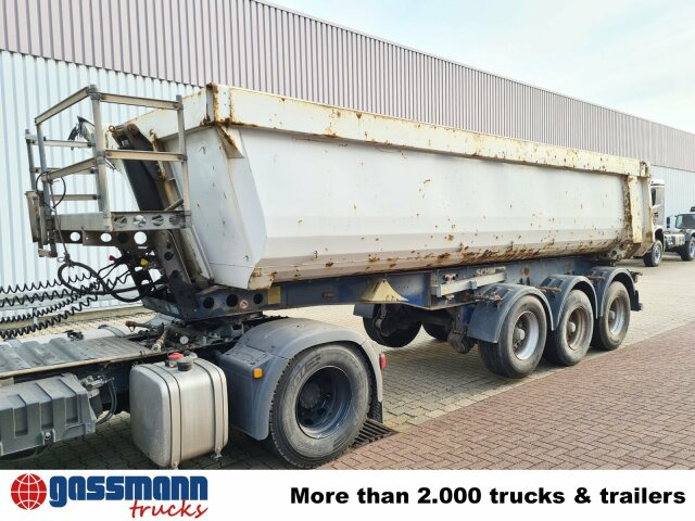 Schmitz Cargobull SKI 24 SL 7.2, Stahlmulde ca. 24m³, Liftachse - Puspiekabe pašizgāzējs: foto 2 Schmitz Cargobull SKI 24 SL 7.2, Stahlmulde ca. 24m³, Liftachse - Puspiekabe pašizgāzējs: foto 2