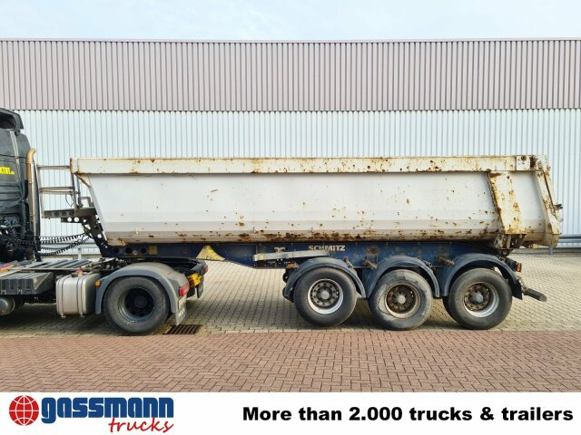 Schmitz Cargobull SKI 24 SL 7.2, Stahlmulde ca. 24m³, Liftachse - Puspiekabe pašizgāzējs: foto 3 Schmitz Cargobull SKI 24 SL 7.2, Stahlmulde ca. 24m³, Liftachse - Puspiekabe pašizgāzējs: foto 3