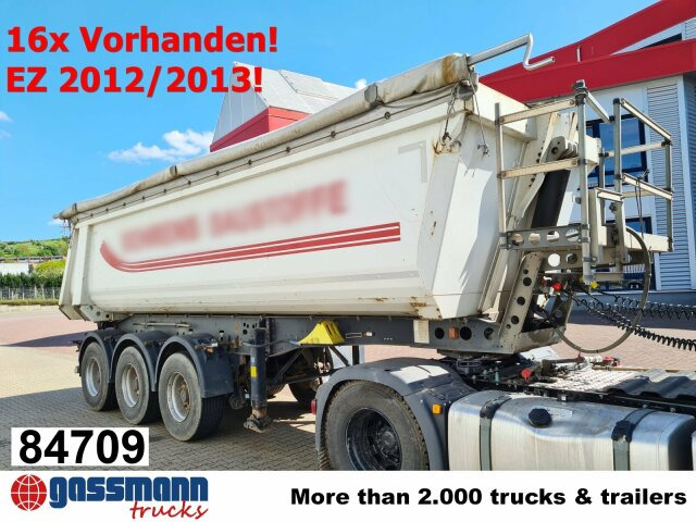 Schmitz Cargobull SKI 24 SL 7.2, Stahlmulde ca. 24m³, Liftachse - Puspiekabe pašizgāzējs: foto 1 Schmitz Cargobull SKI 24 SL 7.2, Stahlmulde ca. 24m³, Liftachse - Puspiekabe pašizgāzējs: foto 1