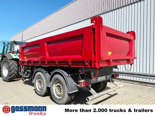 Piekabe pašizgāzējs Schmitz Cargobull ZKI 18, Stahlbordwände, ca. 10m³: foto 10