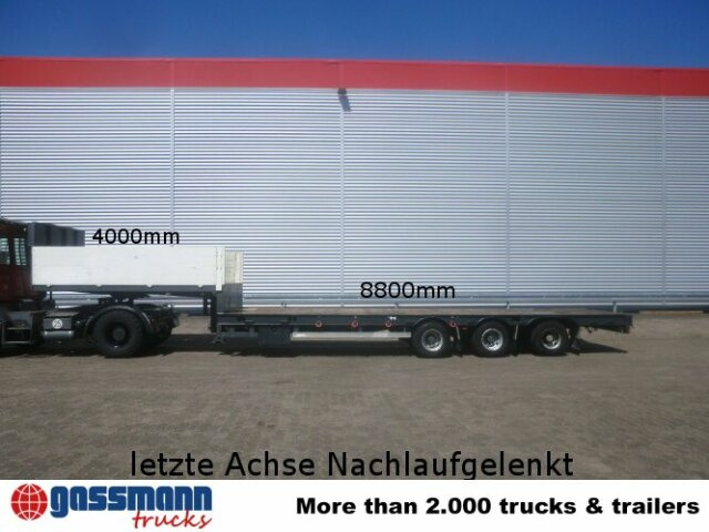 Schwarzmüller STP 3/ZV-N, 3-Achse nachlaufgelenkt, mit 6x - Puspiekabe zema profila platforma: foto 2 Schwarzmüller STP 3/ZV-N, 3-Achse nachlaufgelenkt, mit 6x - Puspiekabe zema profila platforma: foto 2