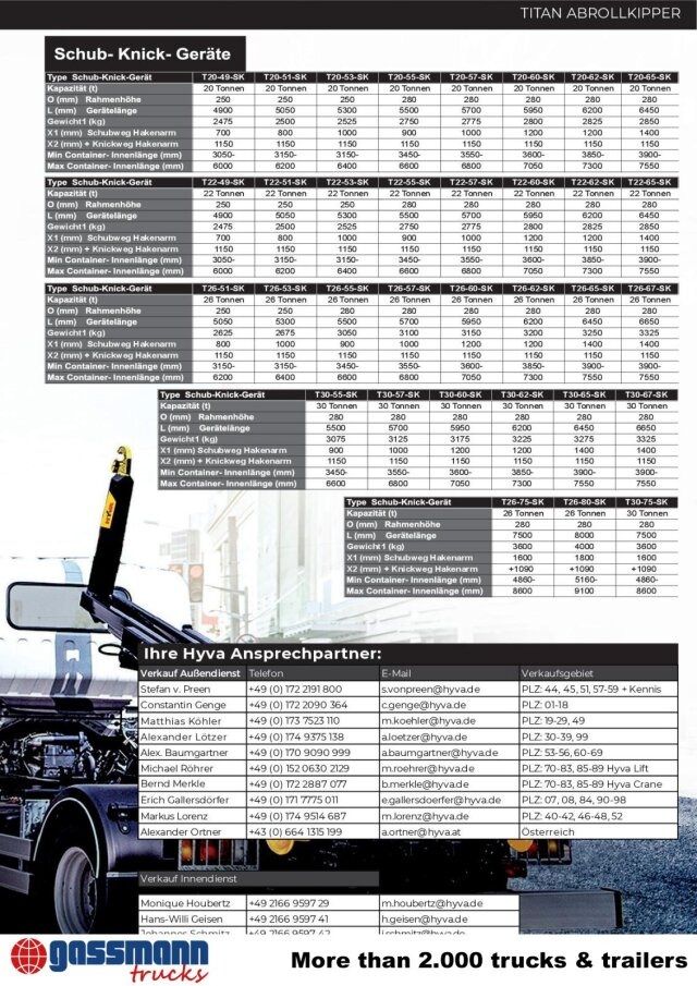 T20-57-S Abrollanlage, 19x VORHANDEN! - Būvgružu konteineru/ Pacēlāji ar āķi sistēma: foto 2 T20-57-S Abrollanlage, 19x VORHANDEN! - Būvgružu konteineru/ Pacēlāji ar āķi sistēma: foto 2