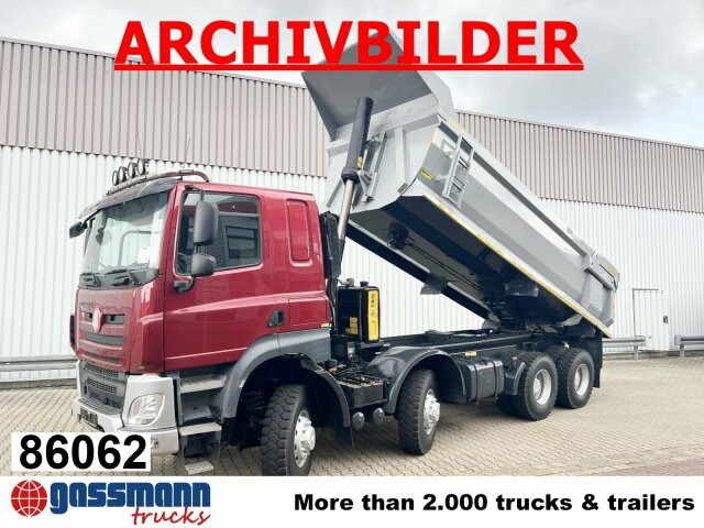 Tatra Phoenix 8x8, Stahlmulde ca. 22m³, hydr. - Bezceļu pašizgāzējs: foto 1 Tatra Phoenix 8x8, Stahlmulde ca. 22m³, hydr. - Bezceļu pašizgāzējs: foto 1