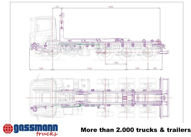 Jaunā Pacēlājs ar āķi Titan 22-60-S Abrollanlage: foto 8