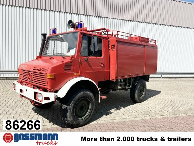 Unimog U 1300 L 435/11 4x4, -Feuerwehr - Ugunsdzēsēju mašīna: foto 1 Unimog U 1300 L 435/11 4x4, -Feuerwehr - Ugunsdzēsēju mašīna: foto 1