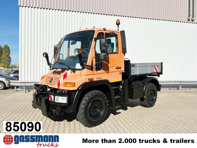 Unimog U 300 4x4, Kipper, Kommunalhydraulik, - Bortu kravas automašīna/ Platforma, Komunālā/ Specializētā tehnika: foto 1 Unimog U 300 4x4, Kipper, Kommunalhydraulik, - Bortu kravas automašīna/ Platforma, Komunālā/ Specializētā tehnika: foto 1