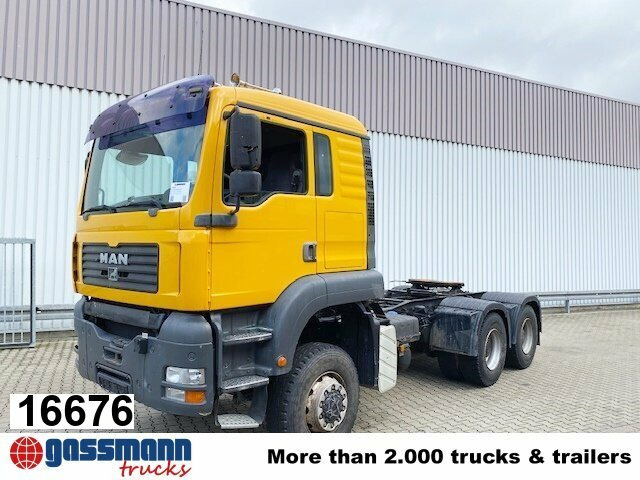 MAN TGA 26.480 6x6 BB, Kipphydraulik - Vilcējs: foto 1 MAN TGA 26.480 6x6 BB, Kipphydraulik - Vilcējs: foto 1
