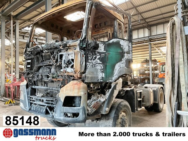 MAN TGS 18.480 4x4 BLS, BRANDSCHADEN - Vilcējs: foto 1 MAN TGS 18.480 4x4 BLS, BRANDSCHADEN - Vilcējs: foto 1