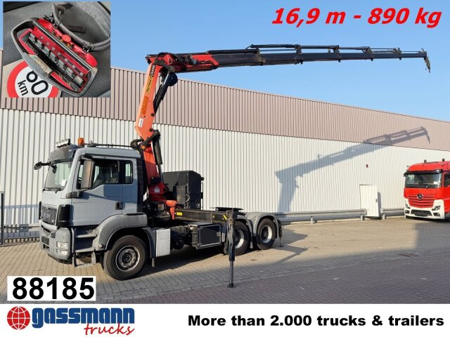 MAN TGS 33.480 6X4 BLS, AHK, Kran Palfinger PK - Vilcējs: foto 1 MAN TGS 33.480 6X4 BLS, AHK, Kran Palfinger PK - Vilcējs: foto 1