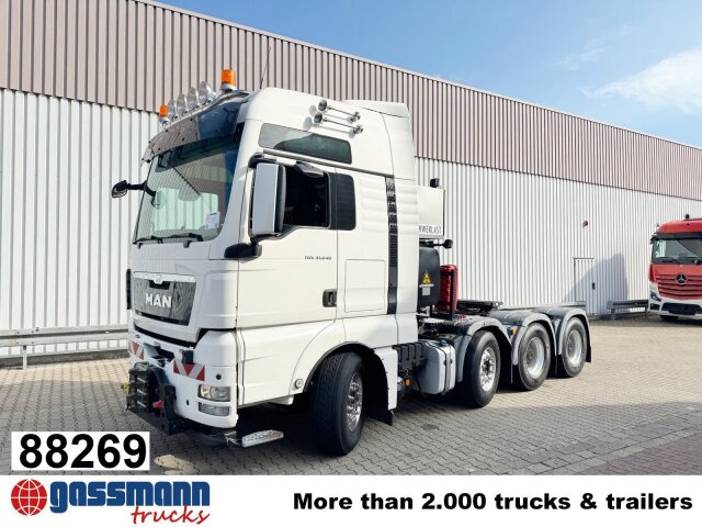 MAN TGX 41.540 8X4/4 BLS, Vorlauflenkachse, Navi, - Vilcējs: foto 1 MAN TGX 41.540 8X4/4 BLS, Vorlauflenkachse, Navi, - Vilcējs: foto 1