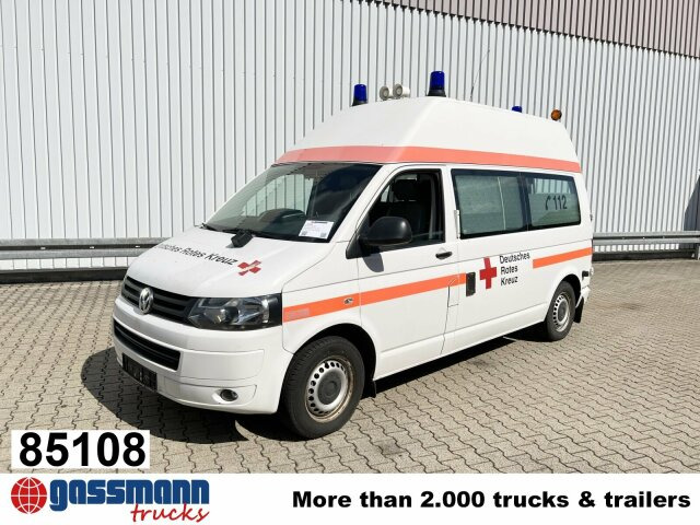 Volkswagen T5 2.0 TDI 4x2, Krankenwagen - Ātrās palīdzības mašīna: foto 1 Volkswagen T5 2.0 TDI 4x2, Krankenwagen - Ātrās palīdzības mašīna: foto 1