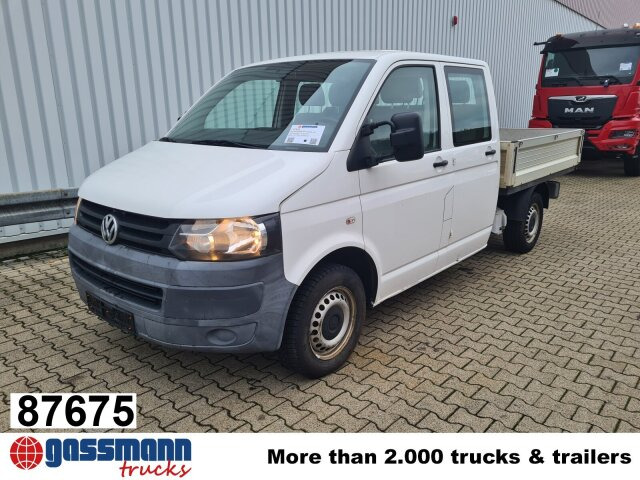 Volkswagen T5 Doka 4x2, 2.0 ltr. TDI Pritsche - Automašīna ar kravas platformu, Kravas-pasažieru furgons: foto 1 Volkswagen T5 Doka 4x2, 2.0 ltr. TDI Pritsche - Automašīna ar kravas platformu, Kravas-pasažieru furgons: foto 1