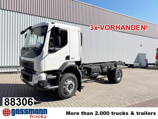 Volvo FL 280 4x4, Nebenantrieb - Šasija kravas automašīna: foto 1 Volvo FL 280 4x4, Nebenantrieb - Šasija kravas automašīna: foto 1