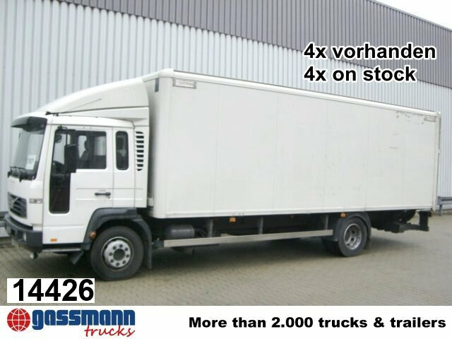 Volvo FL 6-12 4x2, 4x vorhanden! - Kravas automašīna ar slēgto virsbūvi: foto 1 Volvo FL 6-12 4x2, 4x vorhanden! - Kravas automašīna ar slēgto virsbūvi: foto 1
