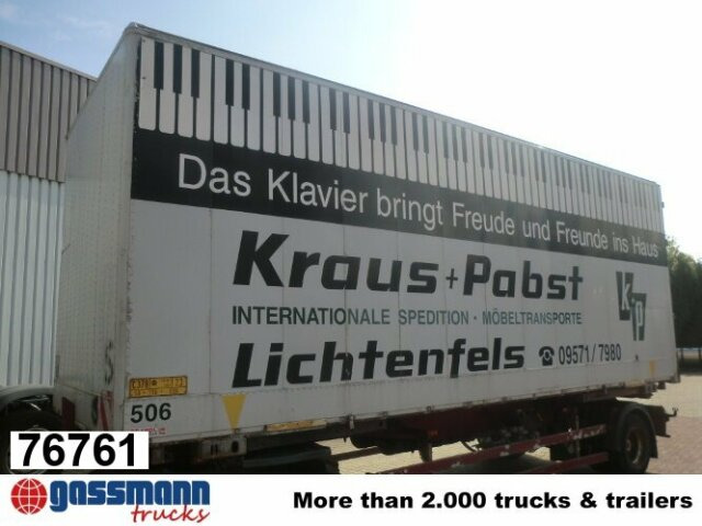 WB Koffer - Maināmā virsbūve - furgons: foto 1 WB Koffer - Maināmā virsbūve - furgons: foto 1