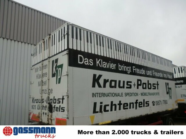 WB Wechselbrücke Koffer, 12x VORHANDEN! - Konteineru vedējs/ Kravas automašīna ar noņemamā virsbūve: foto 2 WB Wechselbrücke Koffer, 12x VORHANDEN! - Konteineru vedējs/ Kravas automašīna ar noņemamā virsbūve: foto 2